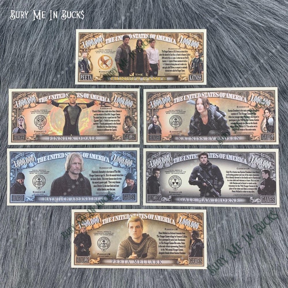 Hunger Games Gift Set - Mini Prints for Framing